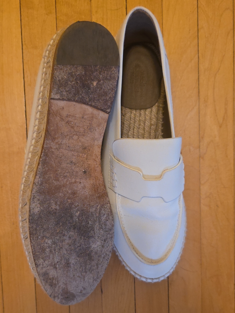 Hermes Leather Espadrilles - Picture 5 of 7